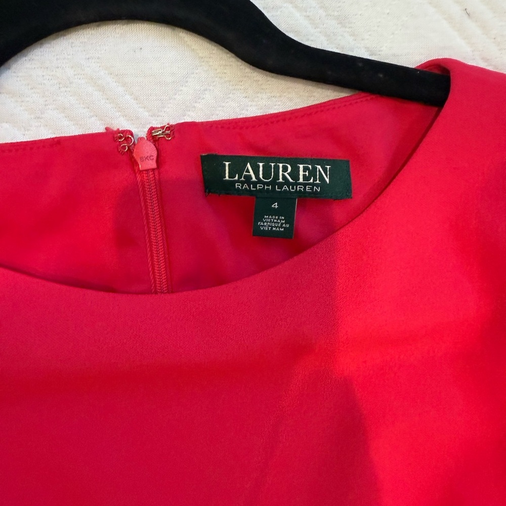 Ralph Lauren Vibrant Pink Midi Dress - Picture 3 of 7